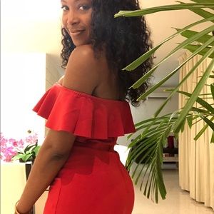 H&M Pants - H&M red one piece jumpsuit H&M Pants - H&M red one piece jumpsuit